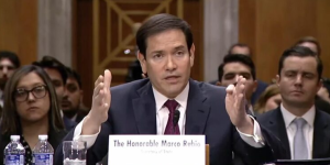 Marco Rubio afirma que EEUU busca una transición democrática y elecciones libres en Venezuela