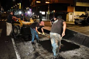 Plan Caza Hueco colocó 150 toneladas de asfalto en la Av. Urdaneta