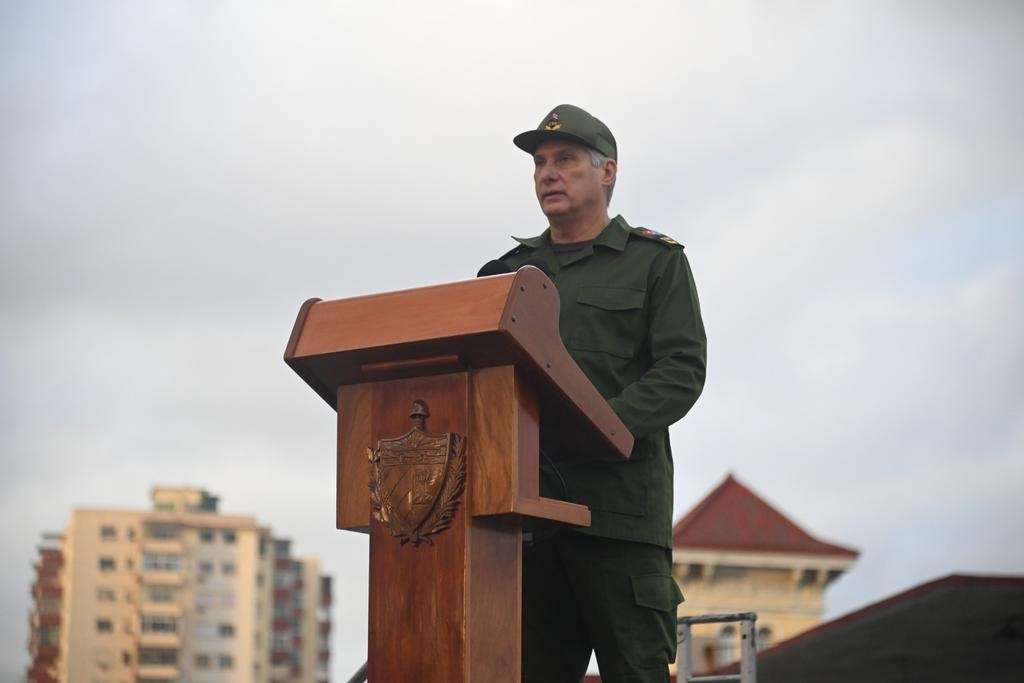 Presidente Díaz-Canel: no le tenemos miedo a los imperialistas