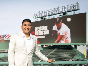 Ranger Suárez fue presentado por las Medias Rojas de Boston