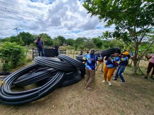 San Francisco de Yare instala red hídrica en Los Añiles