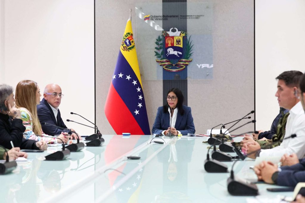 TSJ designa a Delcy Rodríguez encargada de la presidencia de la República