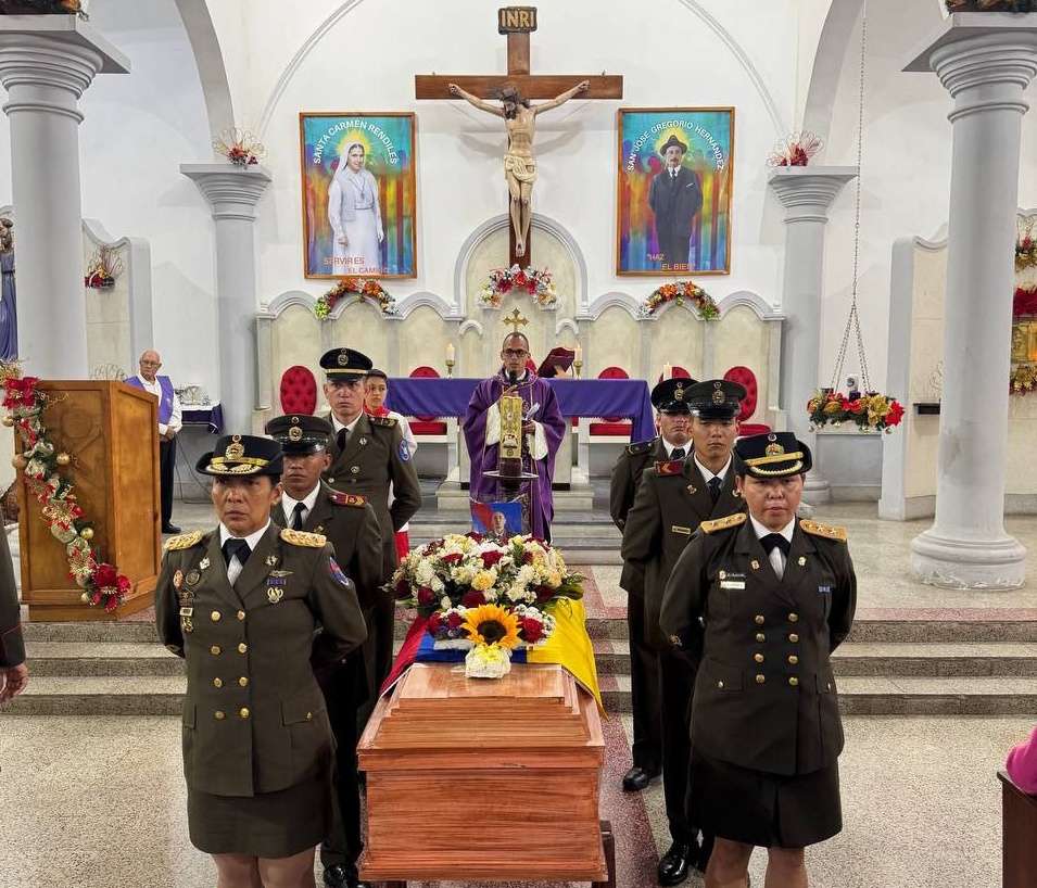 Táchira rinde honores a soldado caído por ataques de EE.UU