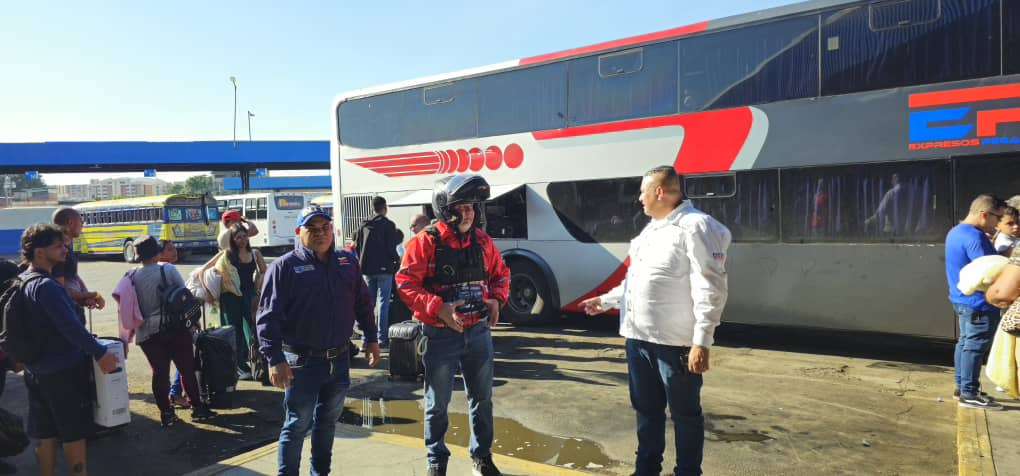 Transporte público funciona con normalidad en Aragua