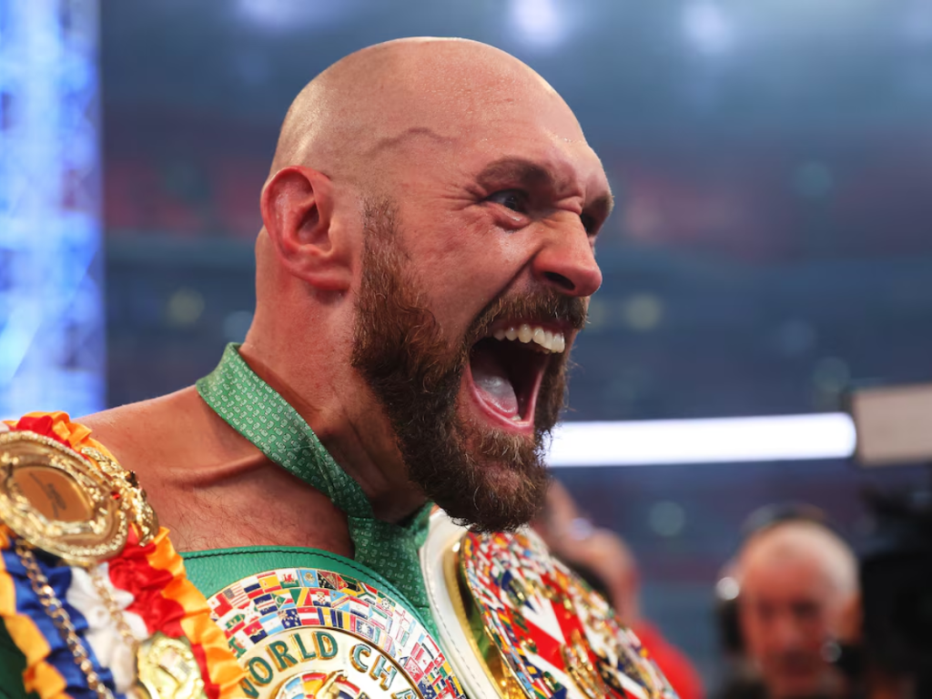 Tyson Fury anunció su regreso para 2026