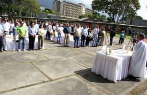 UCV rindió homenaje a los caídos por la agresión