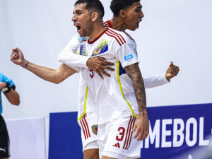 Venezuela debuta con pie derecho en la Copa América Futsal