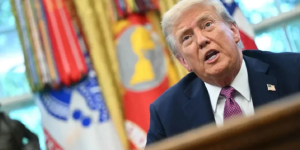 Donald Trump dice que 'se está llevando fantásticamente' con los líderes de Venezuela