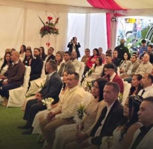 25 parejas de Guaicaipuro contrajeron matrimonio en jornada colectiva
