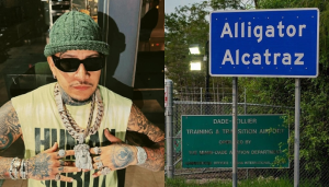Denuncian 'brutal golpiza' contra reguetonero cubano 'El Chulo' en Alligator Alcatraz