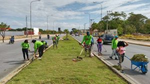 Abordan avenidas de Cumaná con jornadas de mantenimiento integral