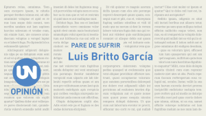 Amor y odio - Últimas Noticias