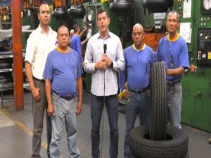 Antigua planta de cauchos Goodyear fue reabierta