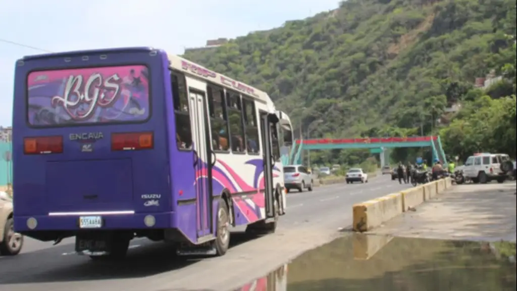 El procedimiento aplicado contra chófer y colector de la ruta Caracas