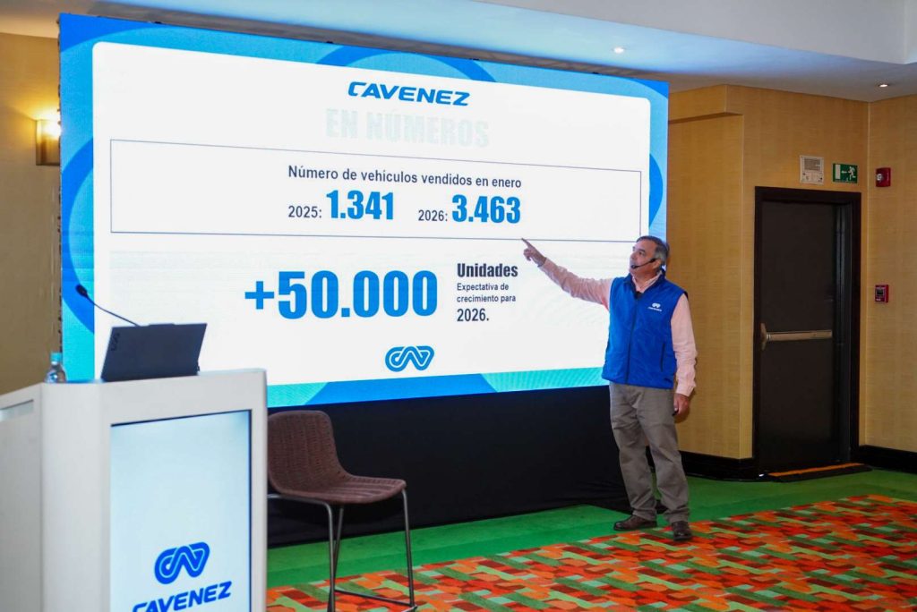 Cavenez proyecta crecimiento del 50% en el mercado automotor para 2026