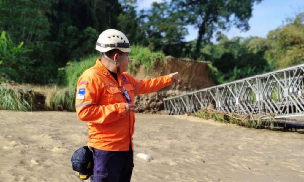 Cerrado paso entre Mérida y Táchira por fractura del Puente Guaruríes