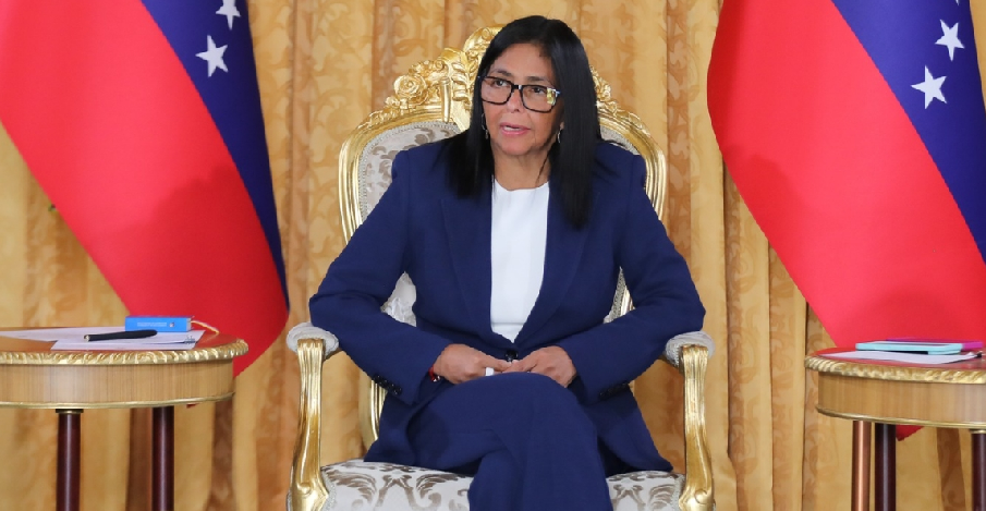 Delcy Rodríguez afirma que existen planes desde EEUU y Europa para perturbar el proceso de amnistía