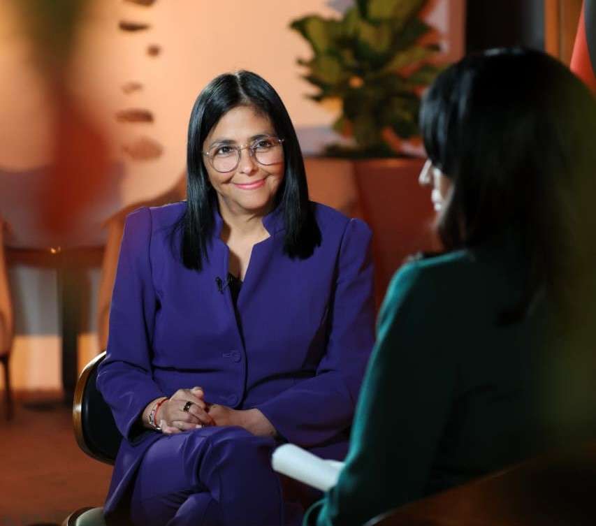 Delcy Rodríguez dice que soberanía energética del país está garantizada