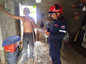 Despliegan atención en Monte Carmelo y Bolívar tras fuertes lluvias