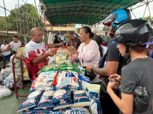 Distribuyen más de 60 toneladas de alimentos en Trujillo