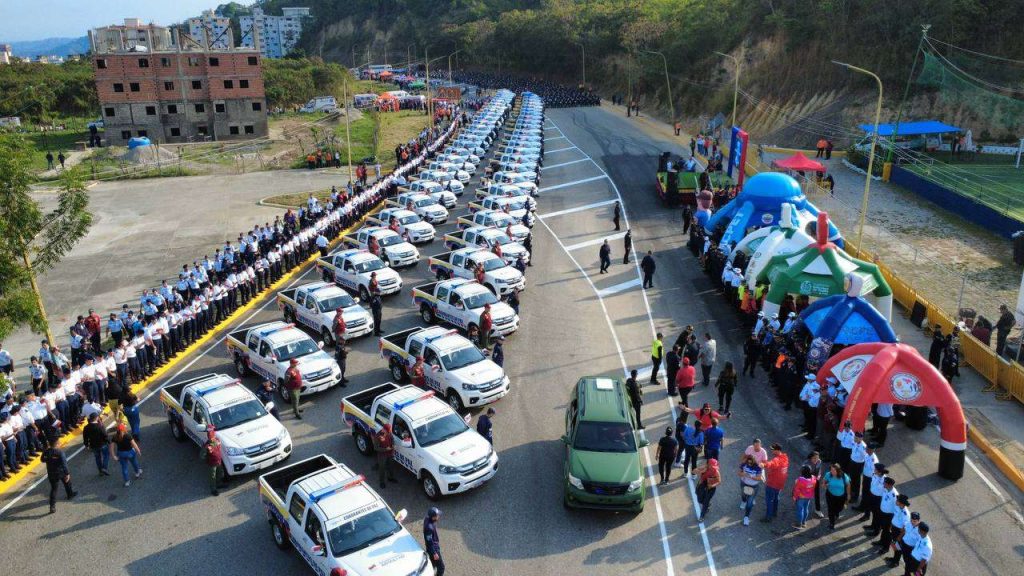 Dotan con 55 patrullas y 442 motos a los Cuadrantes de Paz en Trujillo