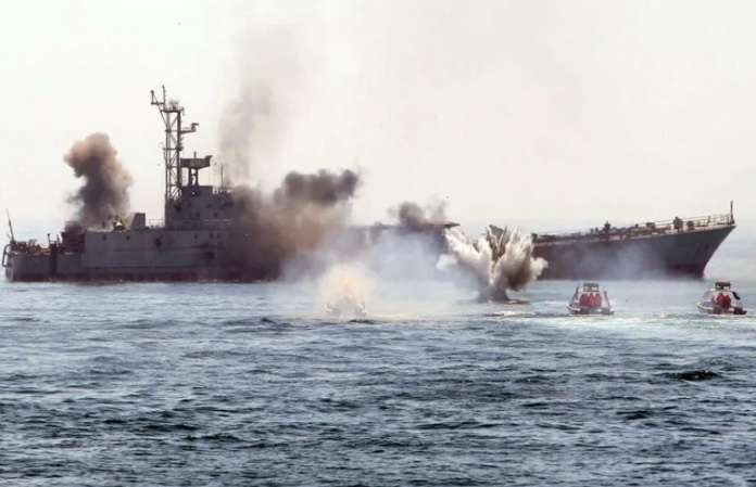 Ejecutan ejercicios navales Irán y Rusia a gran escala en el océano Índico