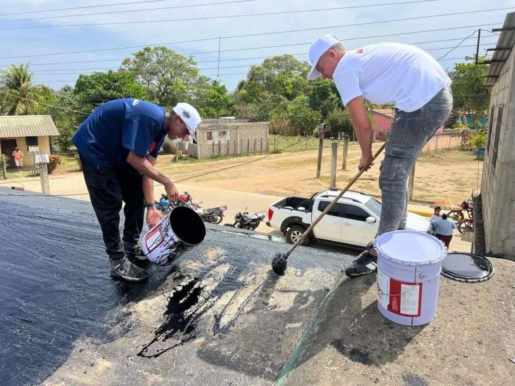 Embellecen más de 160 viviendas con el plan Techo Comunal en Guárico