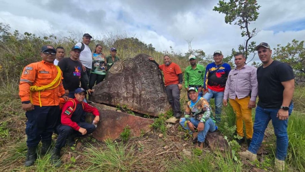Encuentran nuevos petroglifos ancestrales en Monagas