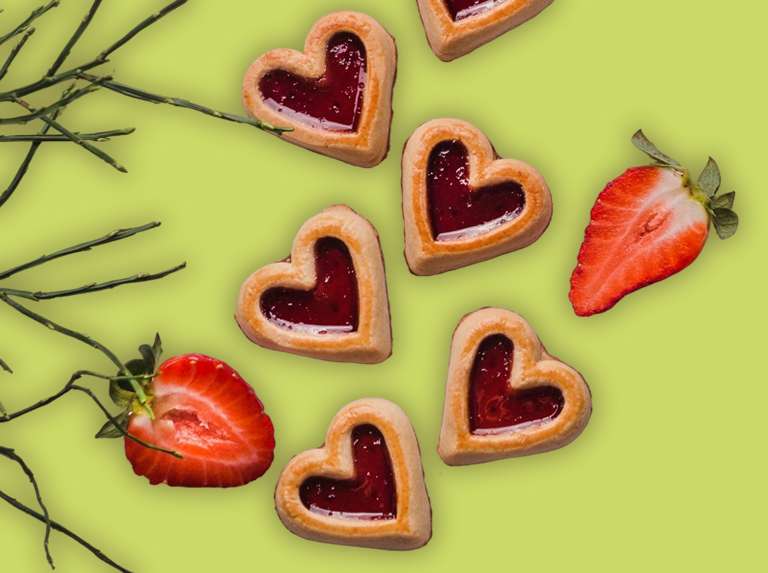 Galletas Reinitas de corazón - Últimas Noticias