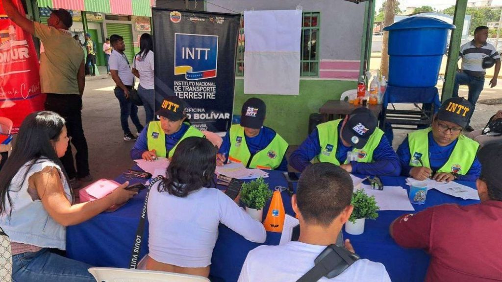 INTT activa jornada masiva de actualización de datos en seis estados