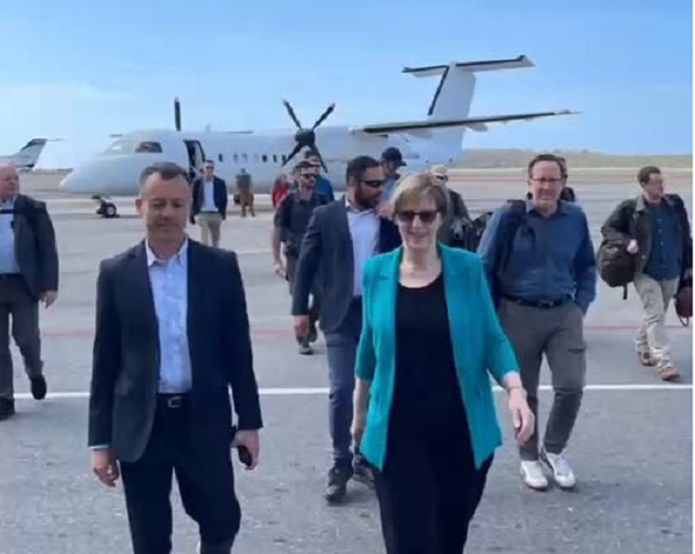 Laura Dogu tras llegar a Caracas para reabrir la Embajada de EEUU: 'Estamos listos para trabajar'