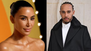La contundente respuesta de Lewis Hamilton al ser consultado por su relación con Kim Kardashian tras la cita en el Super Bowl