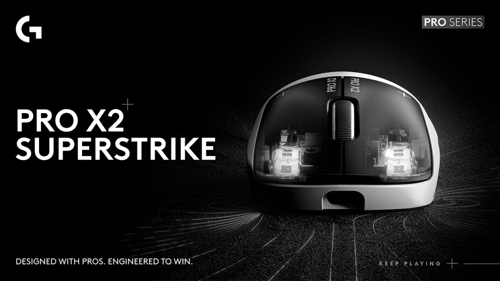 Logitech G pretende redefinir el ámbito competitivo con el nuevo PRO X2 SUPERSTRIKE