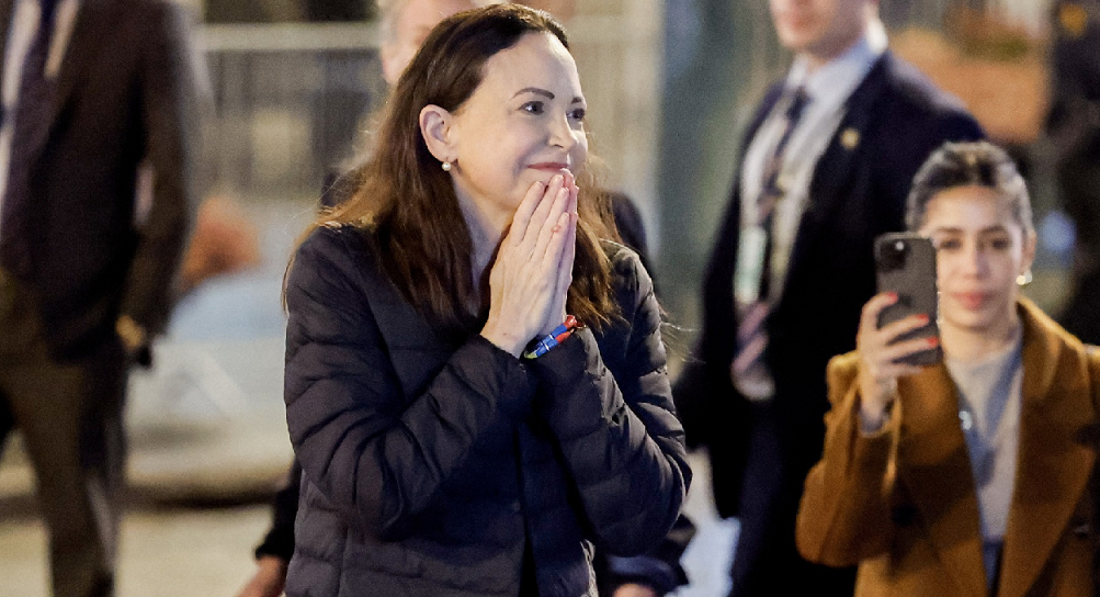 María Corina Machado afirma que será presidenta de Venezuela