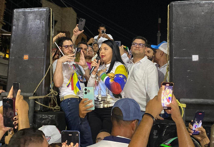 María Oropeza volvió a Portuguesa en caravana tras ser excarcelada: 'Jamás debimos estar presos'