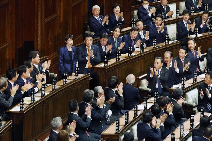 Parlamento reelige a Sanae Takaichi como primera ministra de Japón