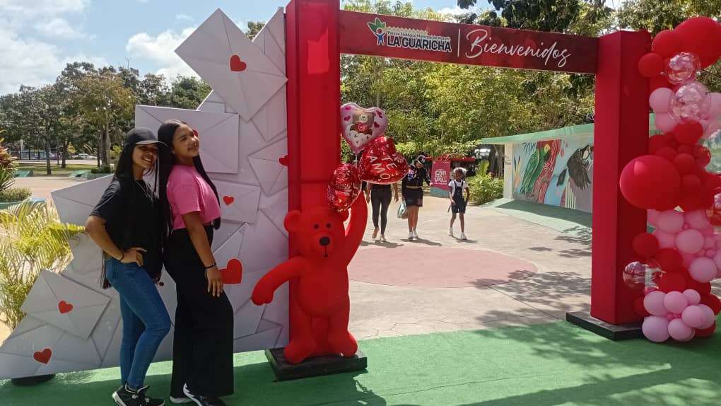 Parque La Guaricha ofreció cuatro estaciones dedicadas al amor