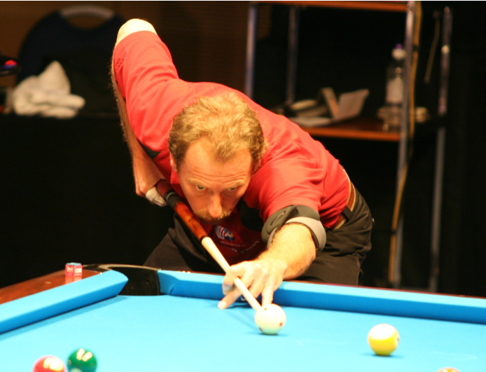 Partidas de billar decididas por un solo golpe