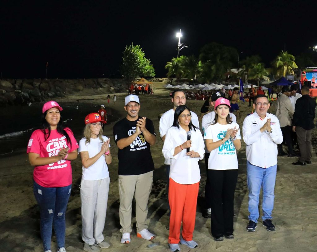 Presidenta (E) Delcy Rodríguez dio inicio a los Carnavales por la Paz 2026