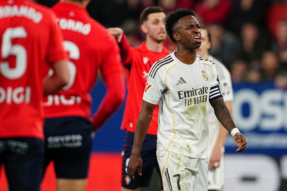 Real Madrid cae ante el Osasuna y deja en suspenso el liderato de liga