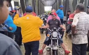 Río Mucujepe en el Zulia inundó sectores de Francisco Javier Pulgar