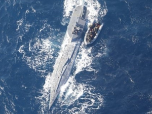 EEUU y Colombia interceptaron narcosubmarino con toneladas de cocaína