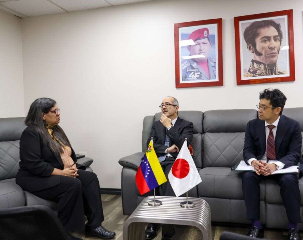 Venezuela y Japón abordan temas de interés estratégico