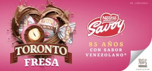 Savoy celebra 85 años en Venezuela con el lanzamiento del nuevo Toronto Fresa
