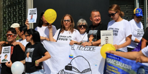 Familiares de presos políticos se concentraron en Caracas para pedir su libertad