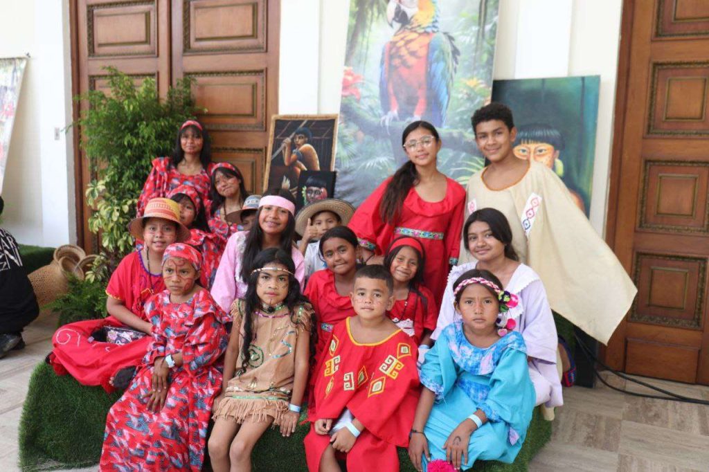 AN celebra el Día Nacional de la niña y niño indígena