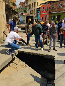 Atienden hundimiento crítico en Cotiza para proteger a más de 4.000 familias