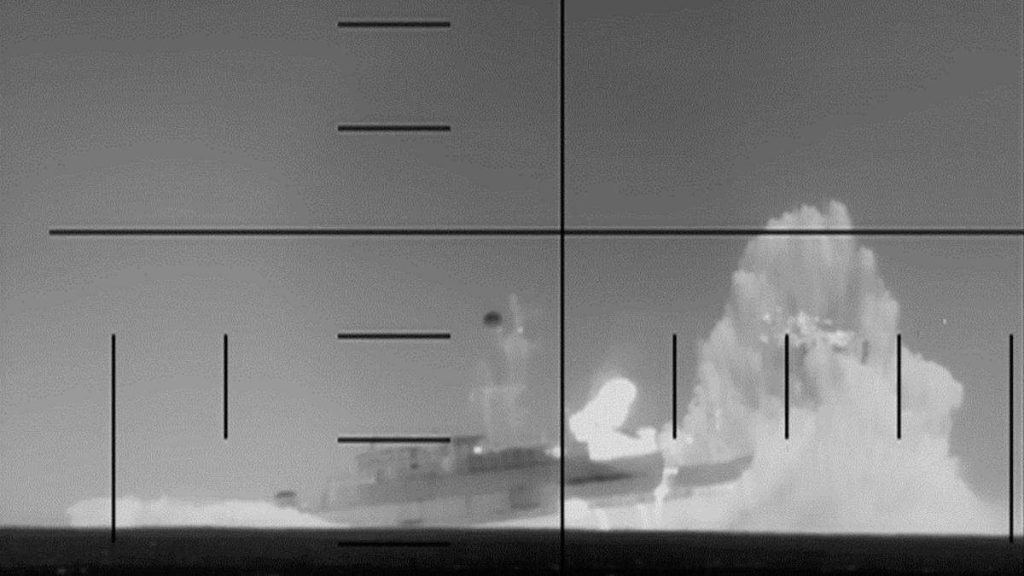 Buque iraní hundido por submarino de EEUU iba desarmado