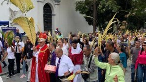 Caracas inicia la Semana Santa 2026 con la bendición de las palmas