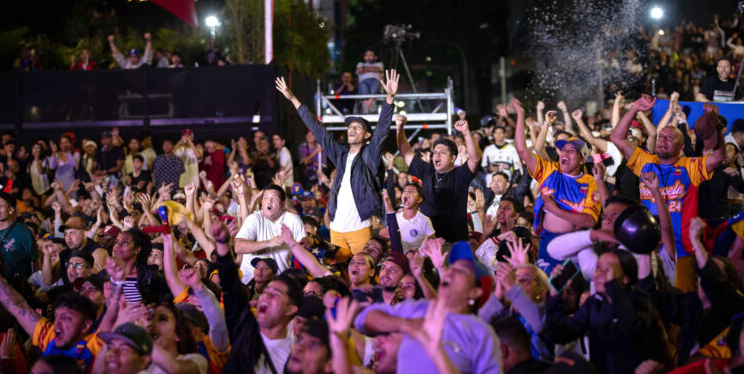 Venezuela salió a las calles para celebrar su primer Clásico Mundial de Béisbol
